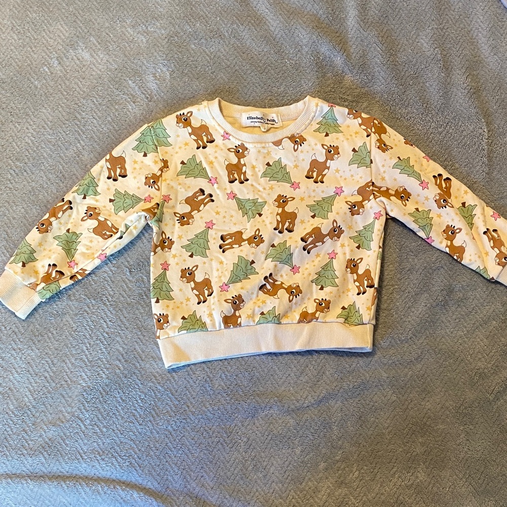 Elisabeth + Faith Rudolph Pullover